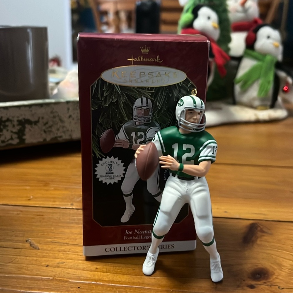 Joe Namath Football Legends 1997 ornament